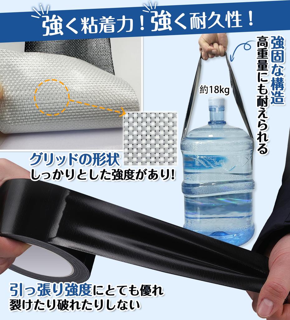 GOKEI Super Strong Repair 8cm Wide x 8m Fiberglass for Tent Canvas Vinyl Crack Repair Waterproof Seam Fabric Sunshade Repair Leak Hole Sleeping Truck