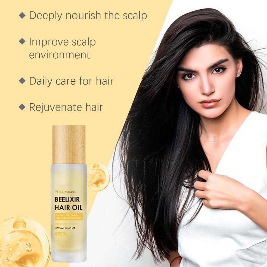 Honey Hair Care Oil Honey Scalp Soft And Moisturizing Hair Care Oil 10ml