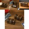 Vintage Style Wooden Organizer Box For Jewelry Accessories And Desk Storage
