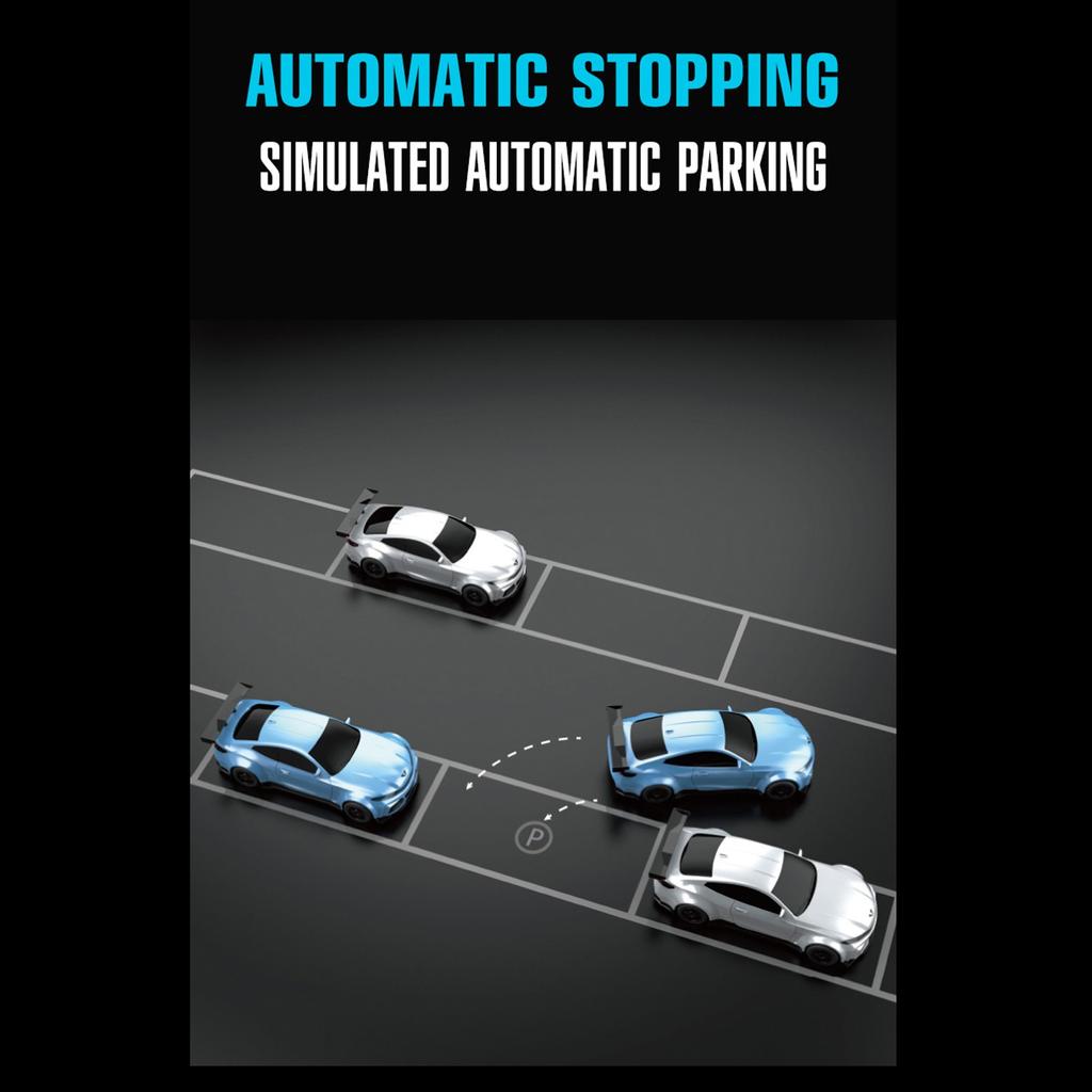 Children's Remote Control Car With Charging Pile Simulation New Energy Electric Car Sports Car Model Electric Toy