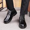 Old man's head men's shoes, spring business casual leather shoes men's work soft-soled leather shoes men JFC9603903