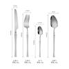 New Small Waist Knife, Fork and Spoon Stainless Steel Household Long Handle Spoon Commercial High-grade Spoon High Quality
