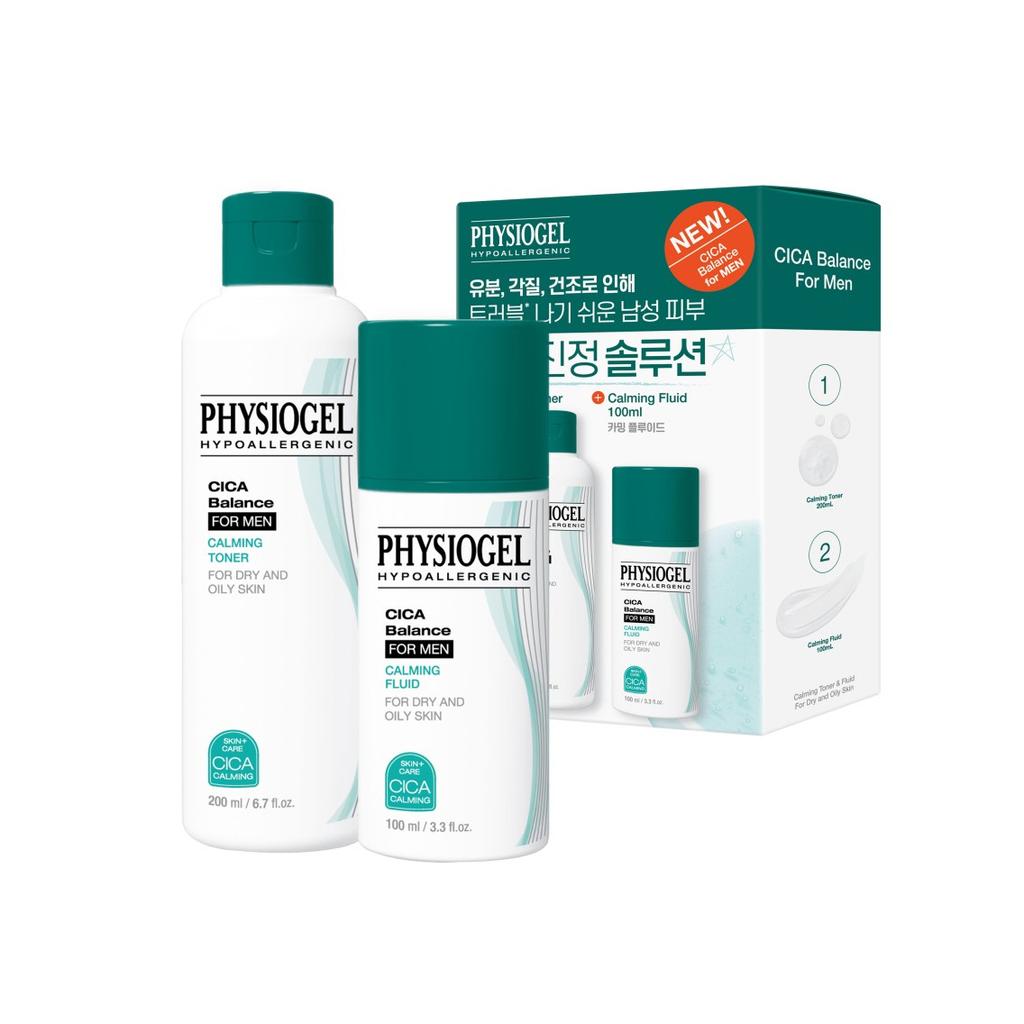 Physiogel [limited Edition] Physiogel Cica Balance FOr Men 2 Types  + Fluid 100ml Or Cream 70ml 