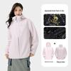 Camel Unisex 3-in-1 Wasserdichte Winddichte Wanderjacke