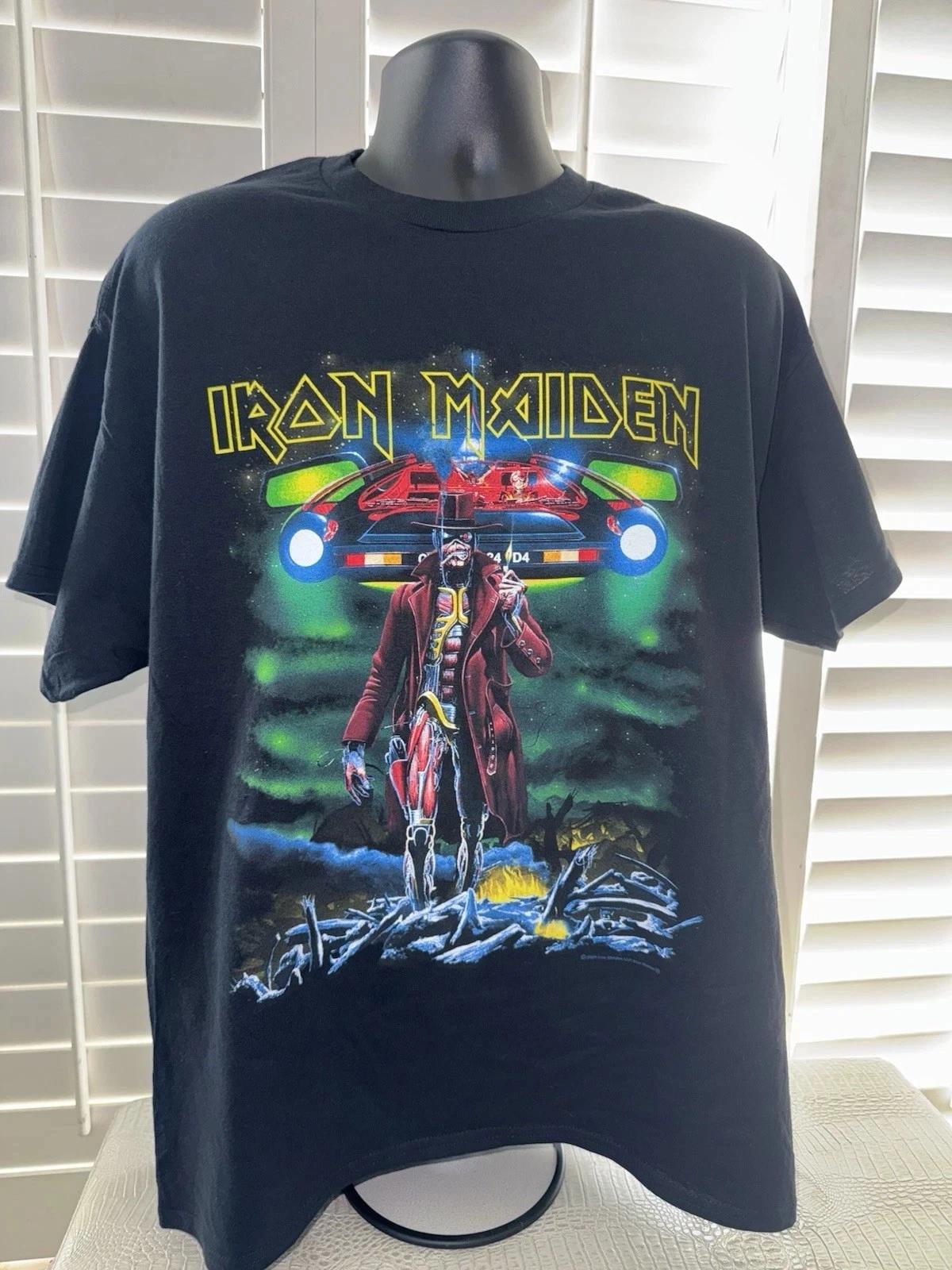 

Iron Maiden Official Future Past 2024 Tour Shirt Reprint S