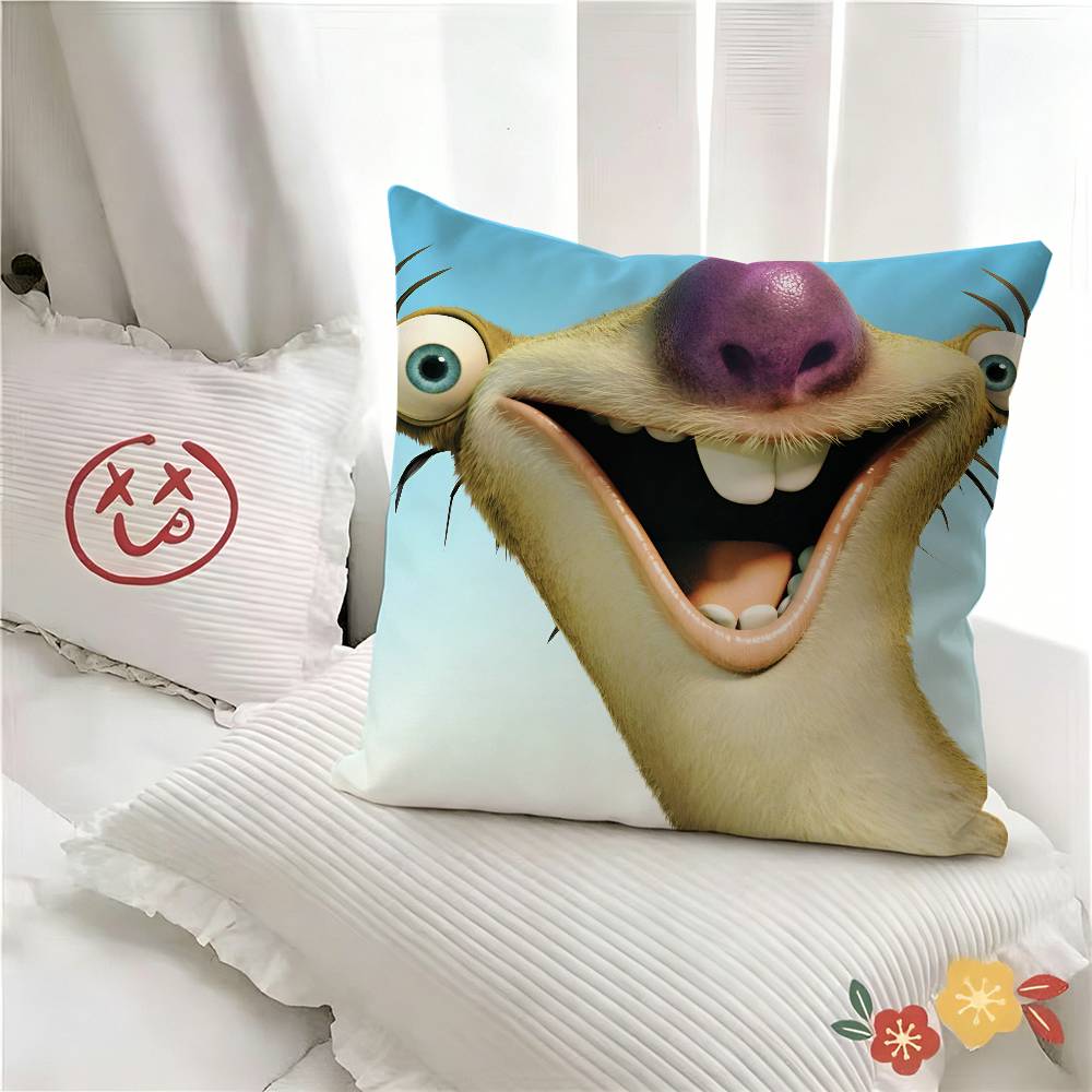 pc Amine IIces Ages Pillow Case Fashion Square Pillowcase Bedroom Sofa Room Ins Decoration Leisure