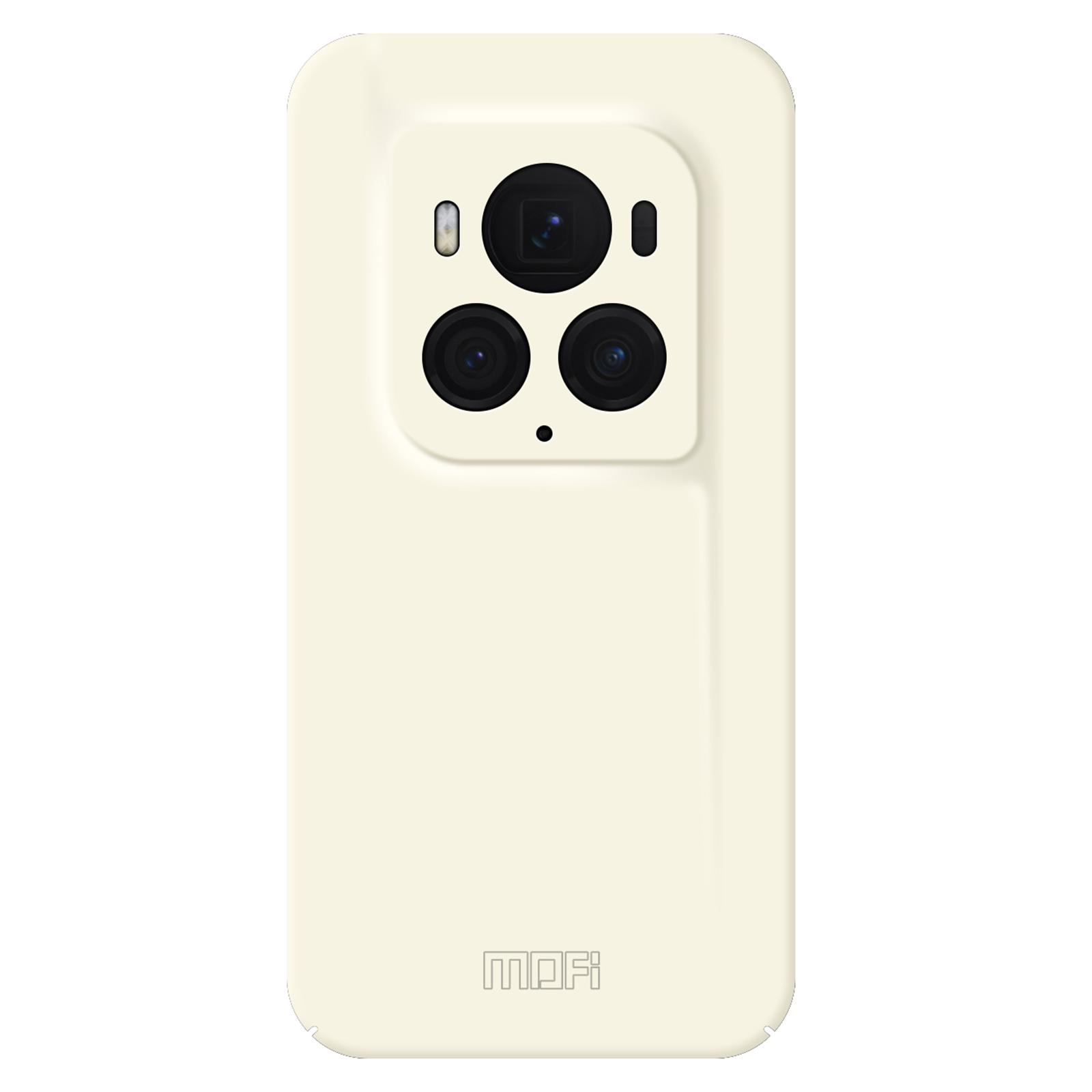 

MOFI JK Qin Series For Honor Magic6 Ultimate 5G Case TPU+Acrylic Hybrid Phone Cover Beige