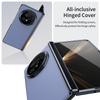 AG Frosted Backplate Vacuum Plated Bezel Spring Hinge Glass Protector Case For Honor Magic V5 MAGIC V3 Camera Protection Cover