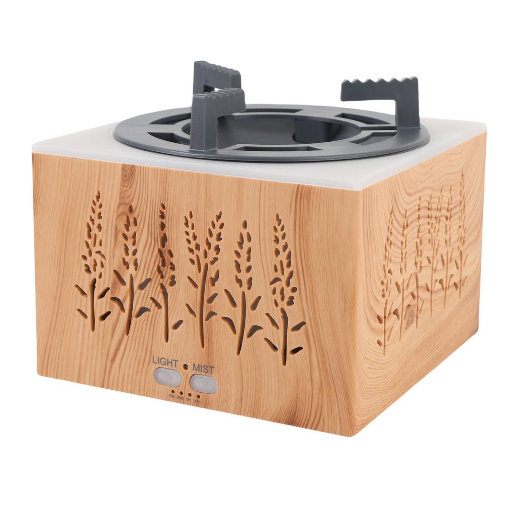 Flame Humidifier 400ml Aromatherapy Scent Diffuser Fragrant Oil Humidifier with Timer for Home