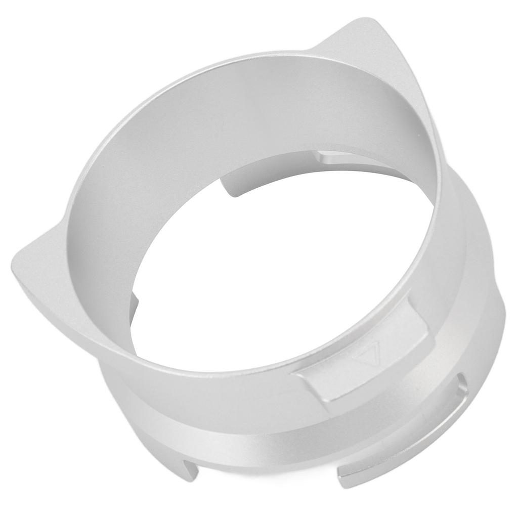 Imbuto di dosaggio per portafiltro caffè da 54 mm in lega di alluminio, imbuto di dosaggio girevole, accessori per macchine da caffè
