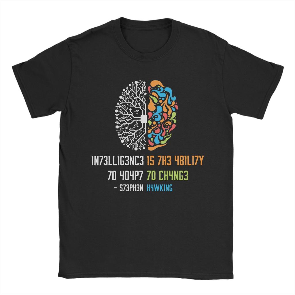 Think Like A Proton Stay Positive Science Unisex Unisexs T Shirts Amazing Tees Crew Neck Tshirt Cotton Plus Size Clothes