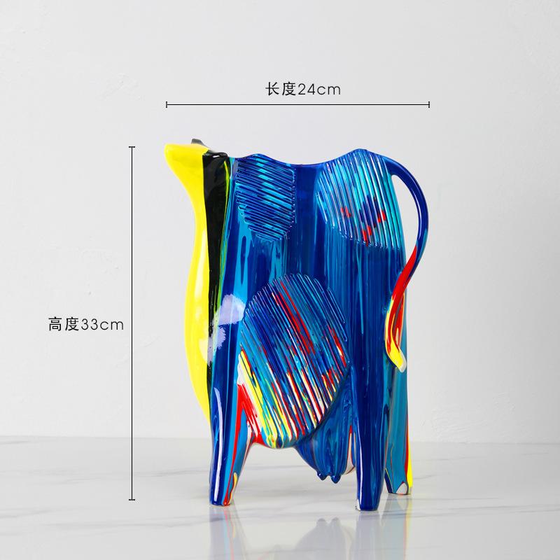 Large Luxury Horse Figurine Modern Creative Home Decor for Living Room TV Cabinet Entryway Elegant Housewarming Gift