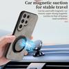 For Pura 90 Pro Max Magsafe Magnetic Rotating Bracket Case For Huawei Pura 90 Pro Max Sheepskin Leather Matte Shockproof Bumper