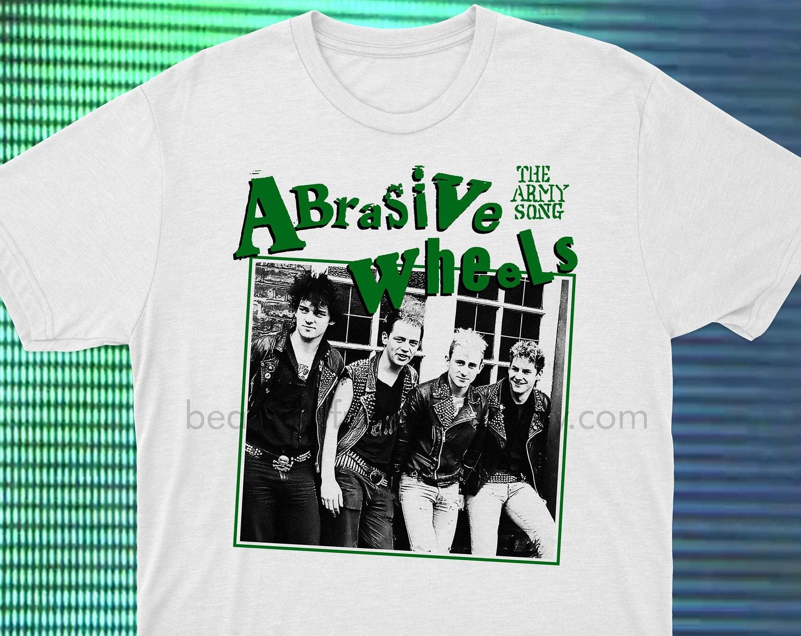 Abrasive Wheels T shirt UK82 Street Punk 2XL