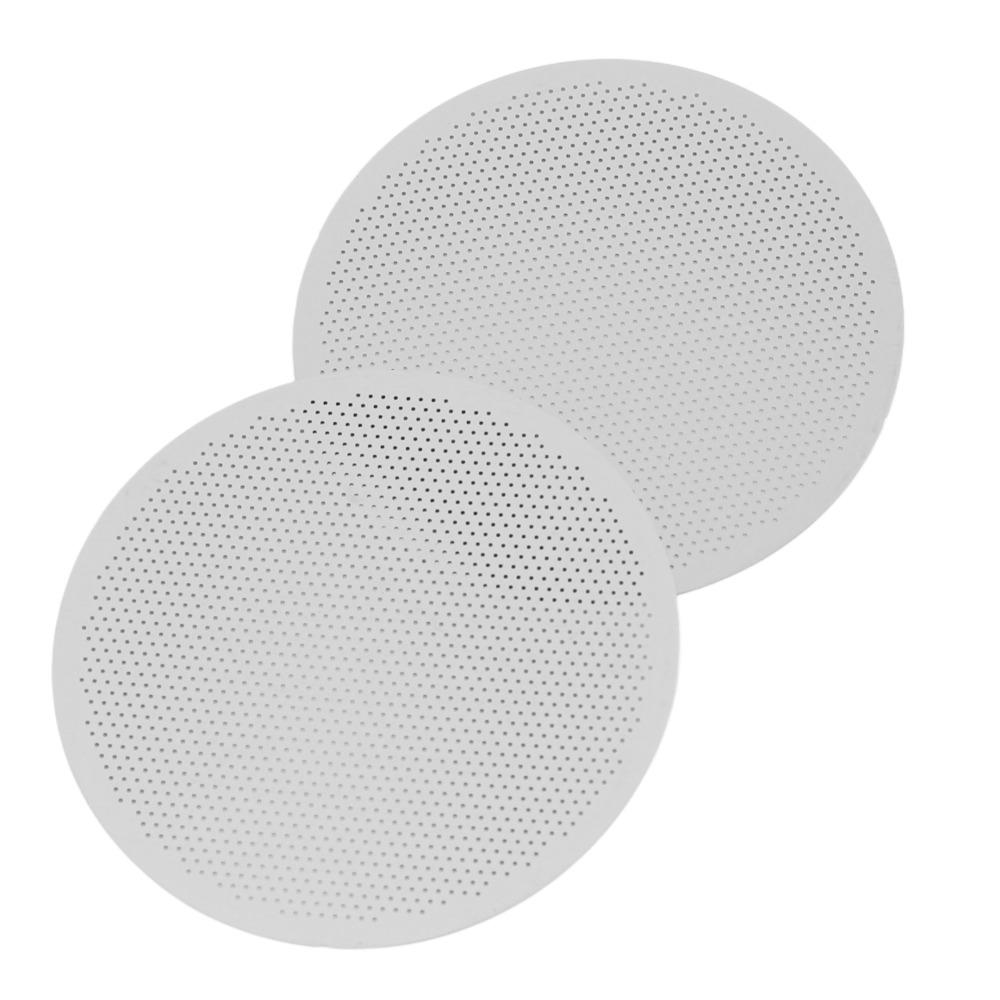 2PCS Set 304 Stainless Steel Portafilter Puck Screen Stainless Steel Filter  Coffee Brewing