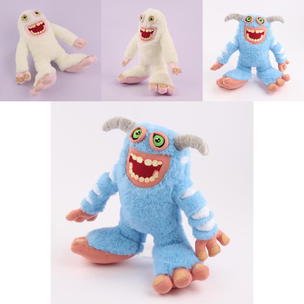 My Singing Monsters Plush Toy Blue White And Pink