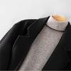 Vanzhen Men's 2025 Autumn/Winter Double-Faced Pure Wool Overcoat