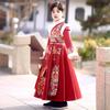 Winter Velour Hanfu: Children's Tang Suit, Young Master's Sinology Performance Attire In Classic Chinese Style