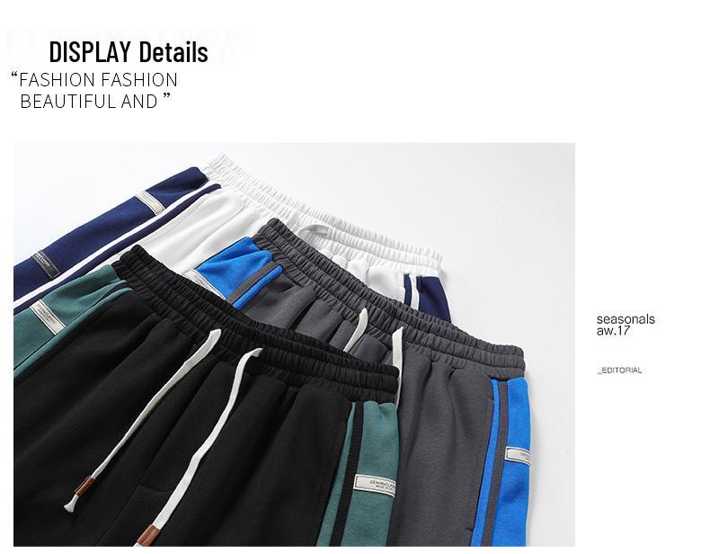 M-6XL Men's American Plus Size Summer Casual Basketball Shorts - Trendy, Loose Mid-Length Sports Pants