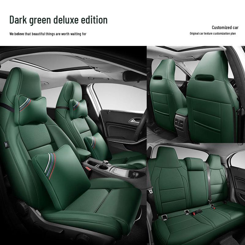 Genuine Leather Full Coverage Seat Cover for Buick Regal, Envision, LaCrosse, Encore, Excelle