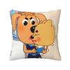 Sheriff Labrador Square Pillowcase Pillow Cover Cushion Zip Decorative Comfort Throw Pillow for Home Bedroom