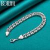 Noble Nice Chain Solid Bracelet For Women Men Charms Party Gift Wedding Fashion Jewelry