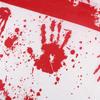 Halloween Dekorationen Horror-Themen PEVA Ölbeständige Tischdecke für Tischhintergrund Kaminabdeckung Heimpartys Deko Requisite