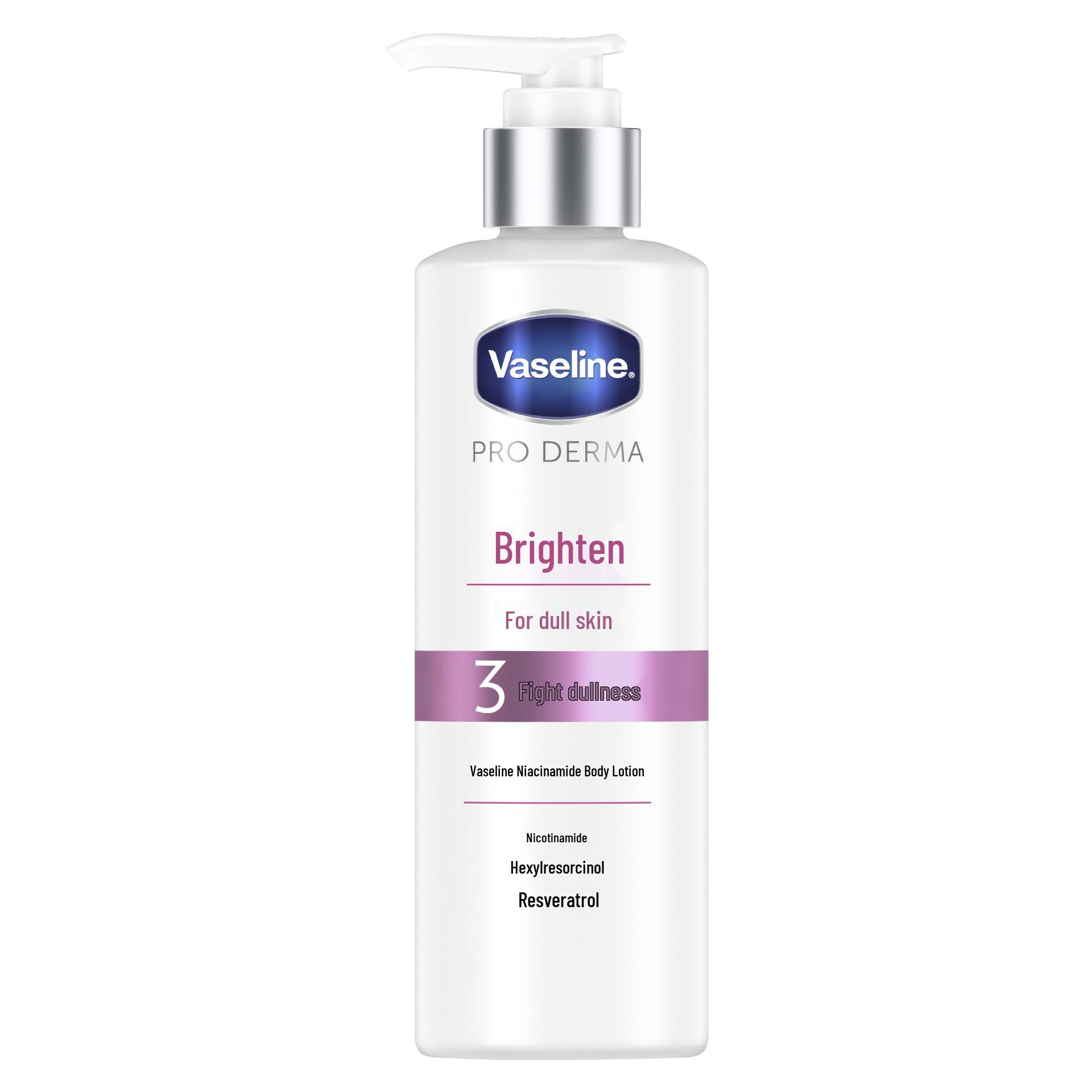

Vaseline AHA & Niacinamide Brightening Body Lotion, 250ml - Hydrates & Nourishes