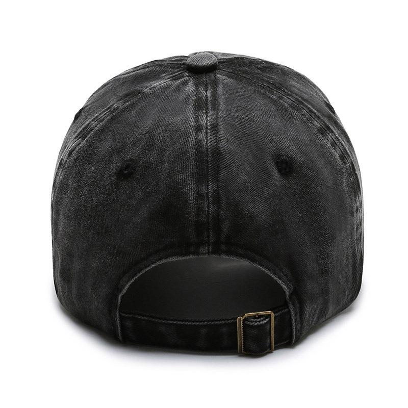 Hat Men's Washed Cloth Baseball Cap Embroidered Cap Joint Outdoor Sun Hat Spring and Autumn Casual Hat