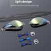 WAVE Professional Swimming Goggles Waterproof Anti-Fog Hd Large Frame Electroplating Speed Number Swimming Goggles Lightweight Design