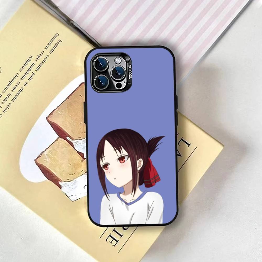Kaguya-sama Kaguya Shinomiya Phone Case For iPhone 17,16,15,14,13,12,11 Plus,Pro Max,XS,Colorful Silver Phone case Funda Cover