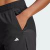 Adidas Training Pants With Solid Color Logo Women Bottoms Black IL6984