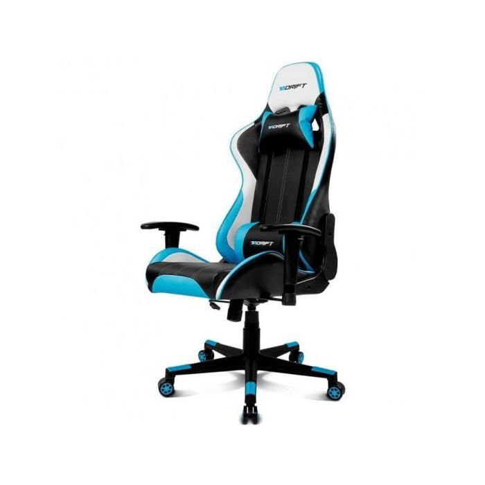 Chaise De Jeu Drift Dr175 Noir/blanc/bleu
