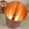 Vintage Pure Copper Coffee Mug,360 ml Cold Drink Cup, For Camping Handcrafted Luster Hammer Texture Home Tea Cup Drinkware