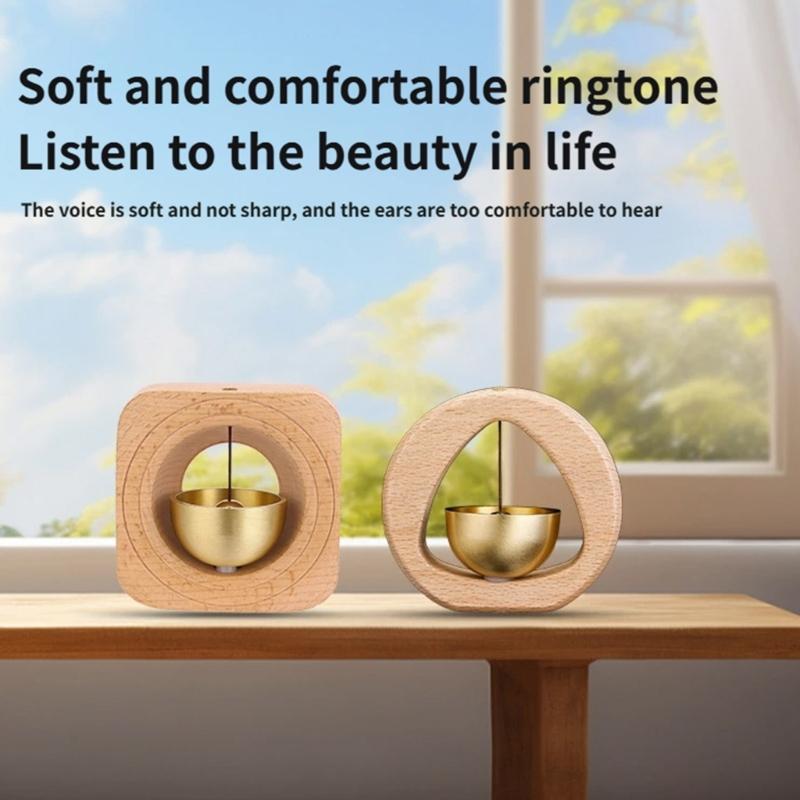 Shopkeepers Bells for Door Opening,Wooden Magnetic Door Bells Chimes for Entrance Wardrobe,Fridge Welcome Doorbell