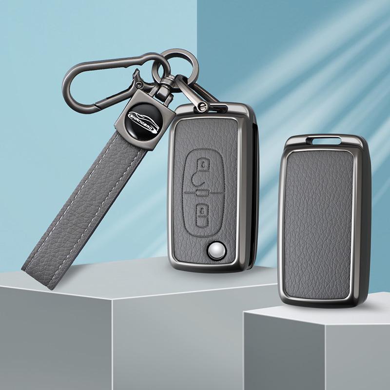 Compatible Peugeot B Model Elephant Grey Key Holder