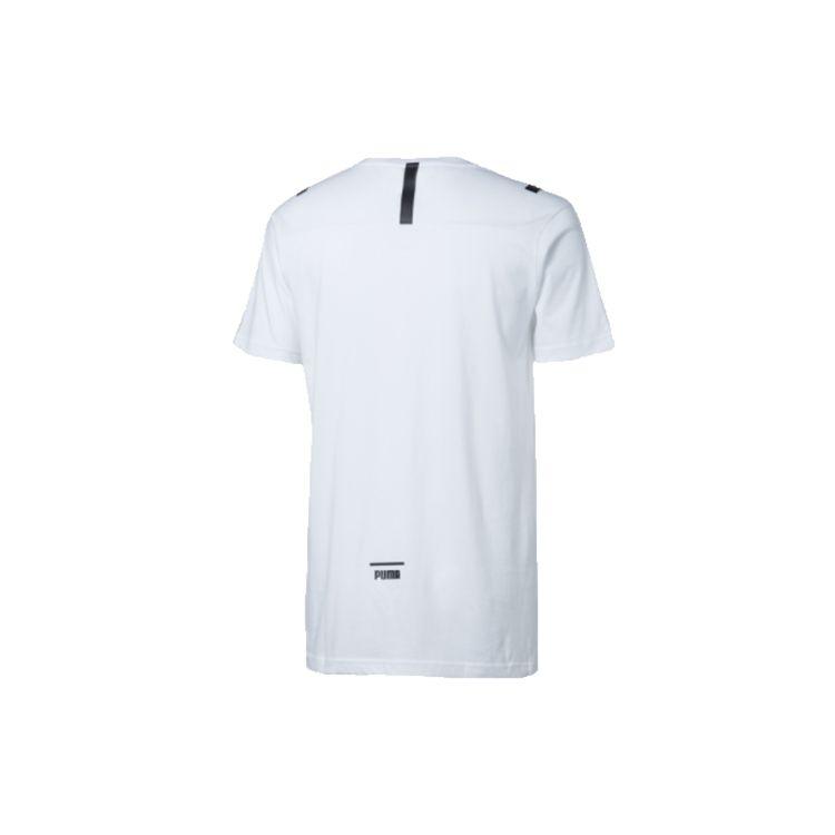 Puma Classic Short Sleeve T-Shirt Men Tops White 576392-02
