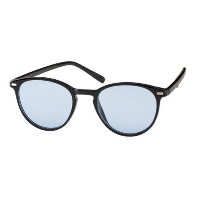 Heart Optical Micstar UV Protection Sunglasses Black Frame Light Blue Lens X311-2