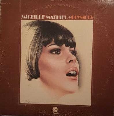 LP Record MIREILLE MATHIEU - Olympia ST495 Capitol Records US Folk Used