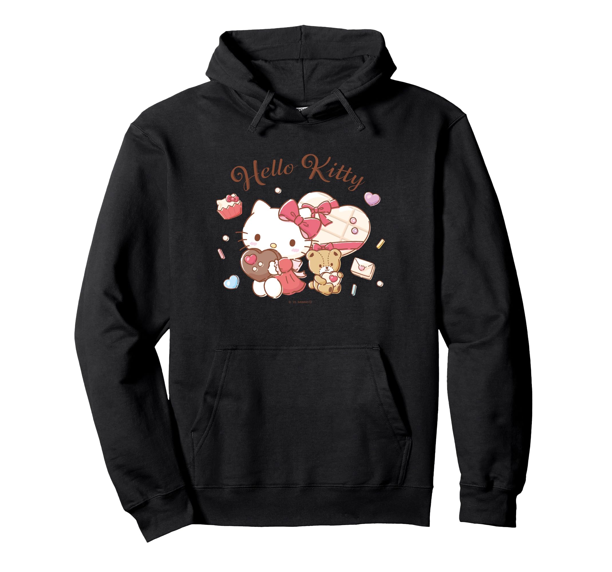 

День Hello Kitty Loves Hoodie [Специальное предложение ко Дню Святого Валентина] Шоколад! чёрный