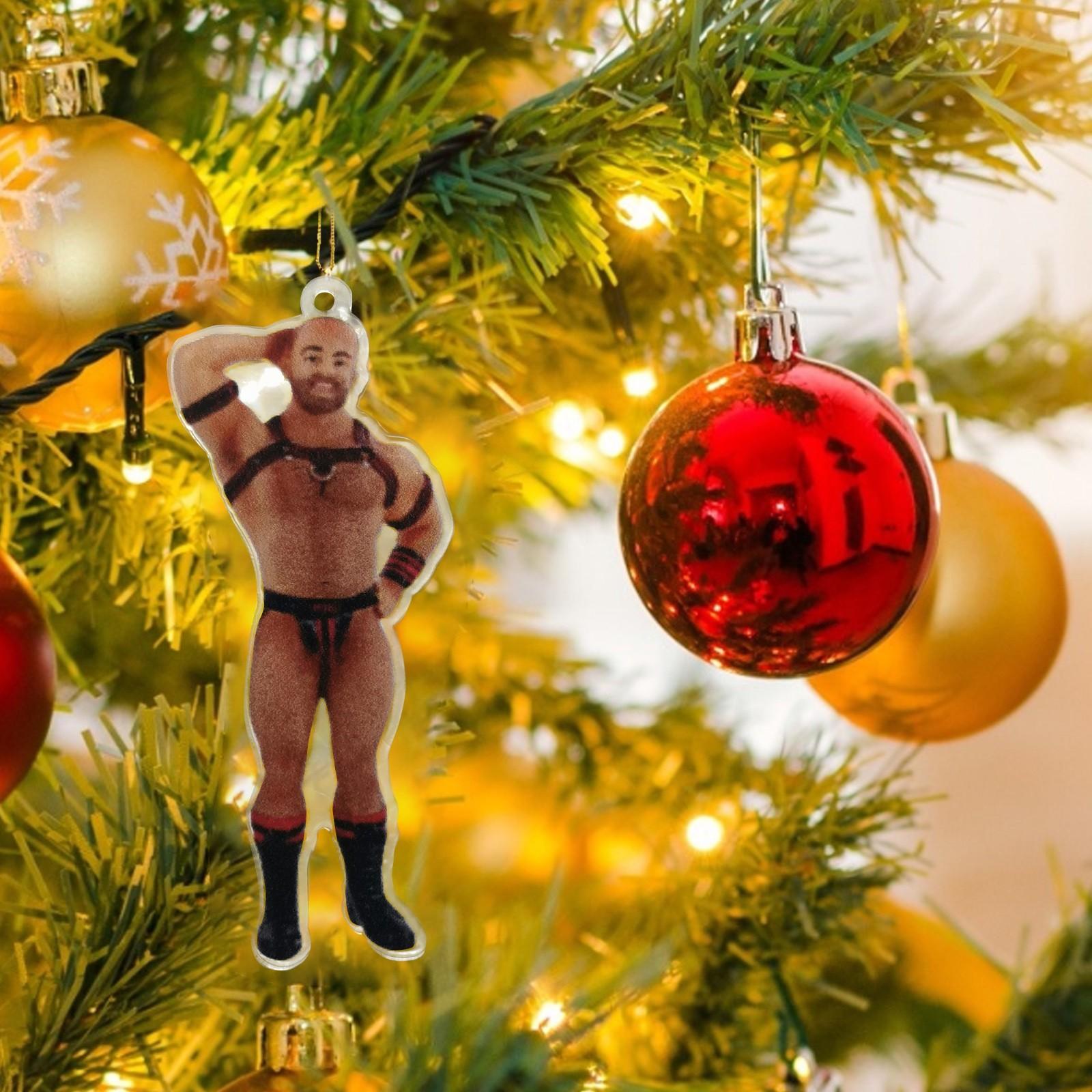 

Merman Ornament Christmas Pendant Christmas Tree Acrylic Pendant Christmas Tree Decoration