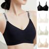 Women's Liquid Foundation Lift Underwear, Seamless Small Chest, Gathered Letters, Shoulder Belt Bra