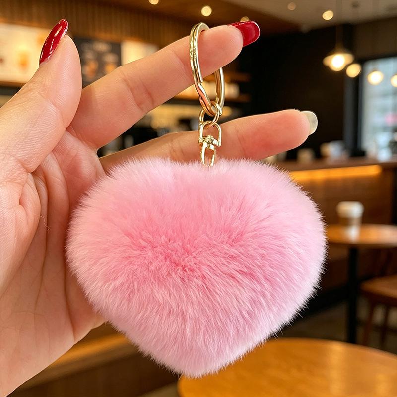 Year of the Sheep Lamb Keychain: Cute Plush Pendant for Students' Bags