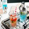 Elegant 400ml Cocktails Mixing Set Shaker Set Including Large Shaker Stirrer and Measuring Cup for Parties