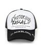 BLACKBLOND Vividi Rescul Trucker Mesh Cap (Black)