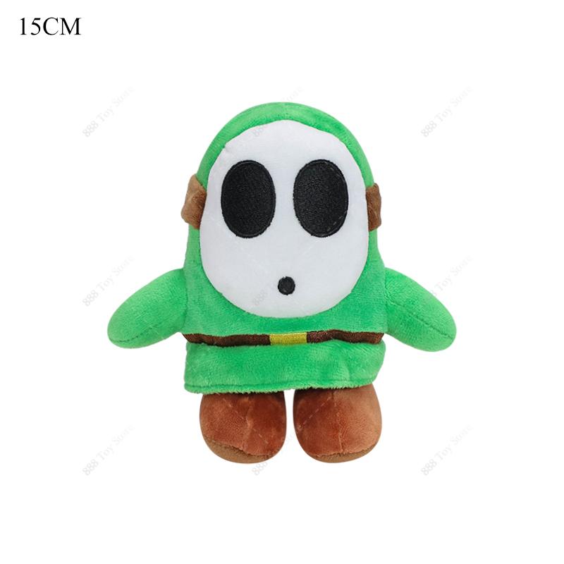 Mario Plush Bullet Bill Toys Anime Plushie Shy Guy Baby Wario Waluigi Yoshi Bob-omb Buddy Toad Stuffed Peluche Kids Dolls Gifts