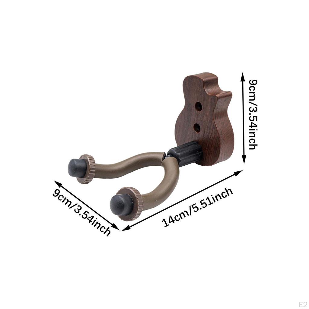 Guitar Holder Wall Mount Hook for Acoustic And Electric Guitars
