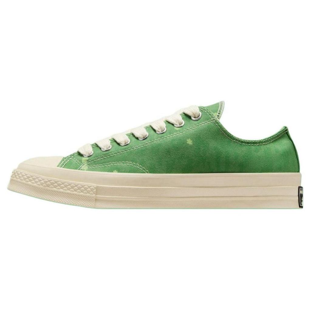 Golf Le Fleur x Converse Chuck 70 Low Camo Pack - Grüne Unisex-Sneaker Antikweiß A11213C