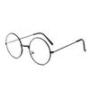 Men And Women Retro Round Blue Light Computer Mirror Reading Playing Games Eye Protection Decorative Glasses