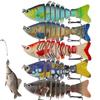 Swimbait Fishing Lures Flexible Fishing Lures Bass Set Of 5 Fish Luring Tools For Trout Walleye Realistic Freshwater Swimming